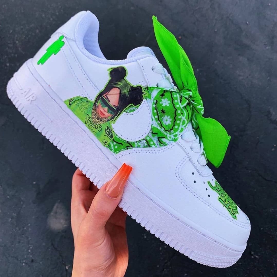 Billie Eilish Custom Nike Air Force 1