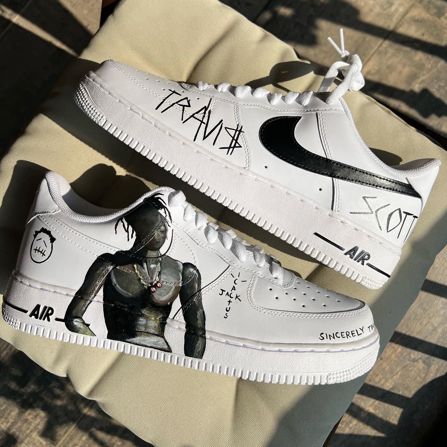 Travis Scott Custom Nike Air Force 1