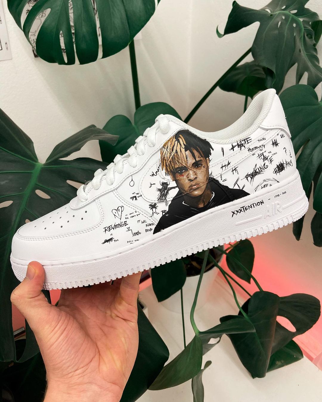 XXXTentacion Custom Nike Air Force 1